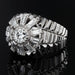 Bague 62 Bague dôme diamants baguettes 58 Facettes 20-589-59