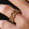 Bague 52 Bague or rose diamants arabesques 58 Facettes 14-290-8471614-52