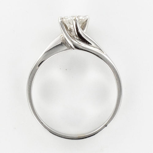 Bague 48 Solitaire or blanc diamant 58 Facettes 00-145-5677559-53