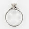 Bague 48 Solitaire or blanc diamant 58 Facettes 00-145-5677559-53