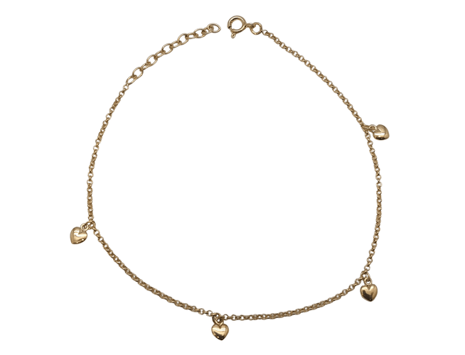 Bracelet Bracelet cœurs en Or Jaune 58 Facettes