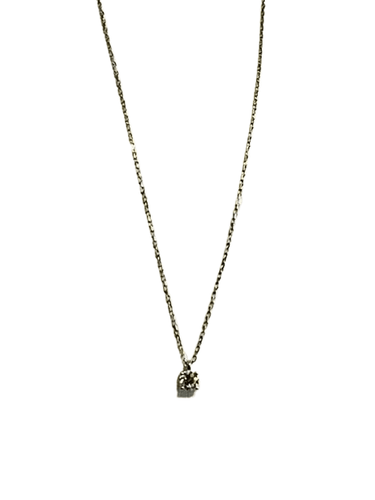 Collier Collier diamant, or blanc 58 Facettes